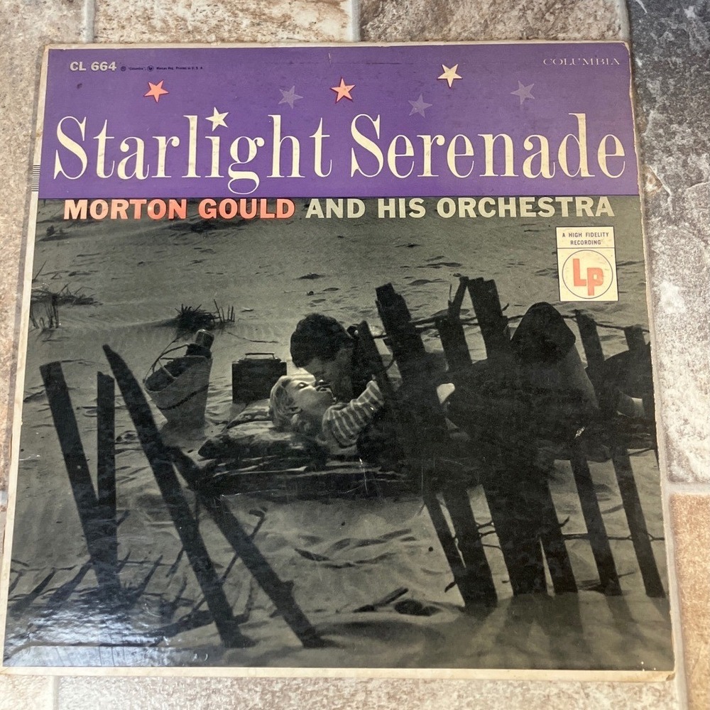 Morton‎ Gould and His Orchestra Starlight Serenade Columbia CL 664 LP Vinyl